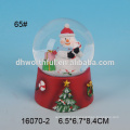 Snowman personalizado globo de neve kit